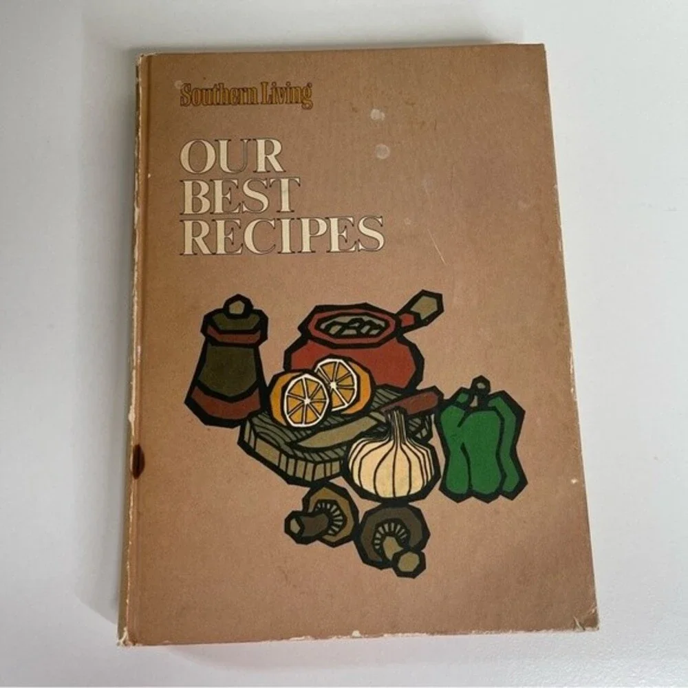 Southern Living Our Best Recipes Cookbook 1971 By Lena E Sturges 70s Vintage